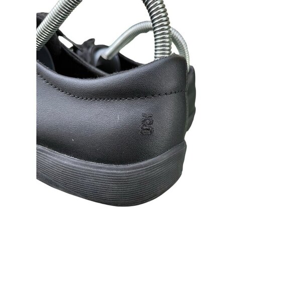 Grasshoppers Ortholite Black Leather Comfort Shoes sneakers Women US 7.5 - Picture 3 of 7